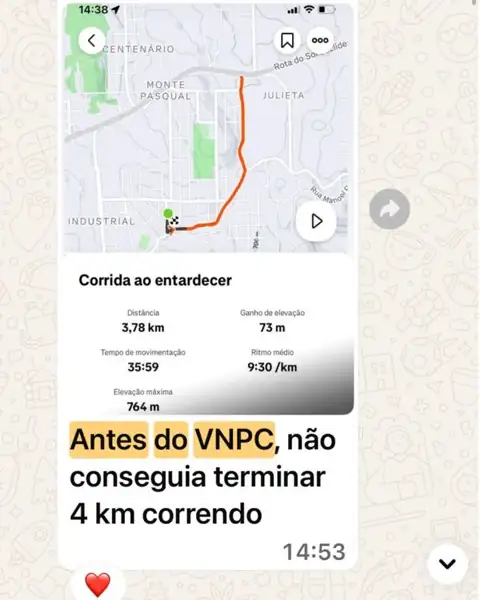 Depoimento aluno 1